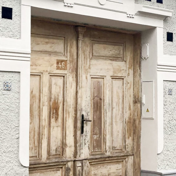 Domovní vrata-původní stav 1